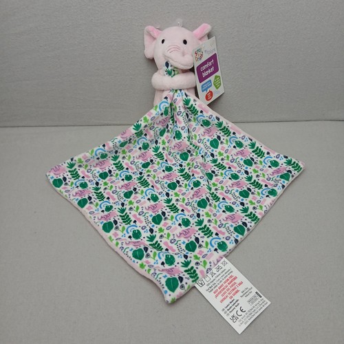 Pink elephant comforter - elephant,