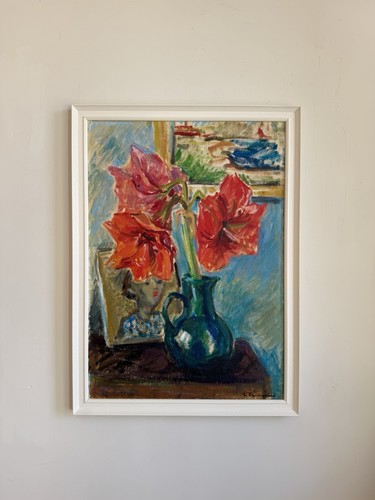Swedish vintage oil - oil, painting