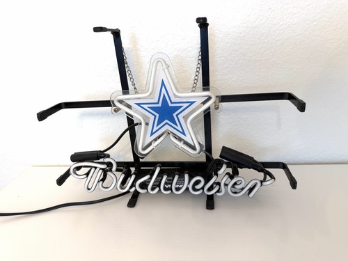 Dallas cowboys budweiser neon - budweiser,