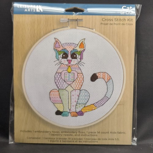 Cat counted cross stitch - cross,