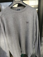 Mens Grey Armani Jeans Jumper
