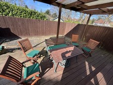 Wooden Garden Furniture Set