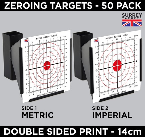 14cm zeroing targets metric - 14cm,