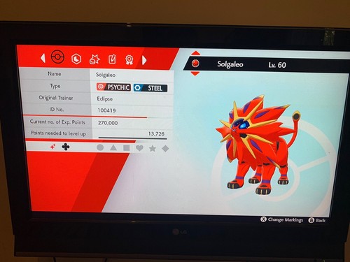Shiny solgaleo pokemon sword - solgaleo,