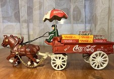 VINTAGE CAST IRON COCA COLA