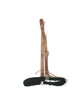 leather and paracord bitless
