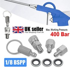 1/8BSP PCP Air Gun Rifle Filling Charging Hose Quick Release Coupler Female Male