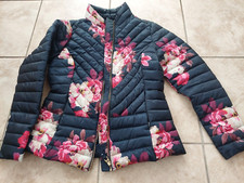 Joules Ladies women coat jacket floral flower puffer quilted