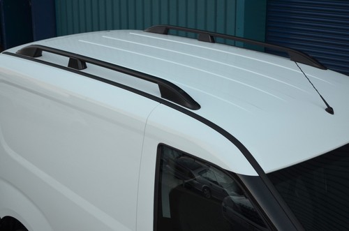 Black aluminium roof rack - black,