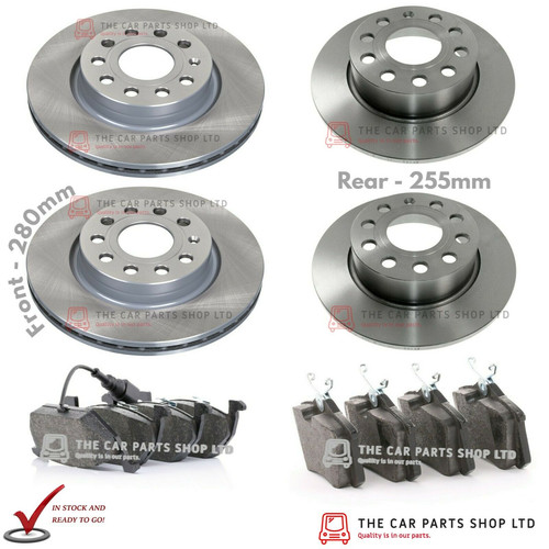 Front and rear discs pads - discs, &