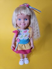 Vintage Playskool 1987 Dolly Surprise Doll Hair Grows