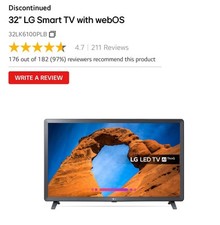 LG 32LK6100PLB Remote Control