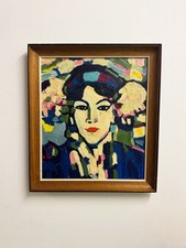 Vintage Portrait Painting