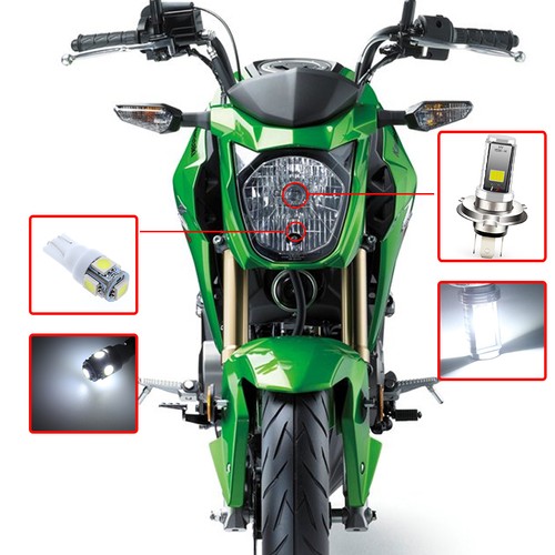 White led headlight - white,