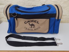 Vintage Camel Travel Bag Canvas Holdall , camel cigarettes vintage travel