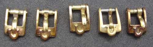 Vintage omega watch buckles - 5x,