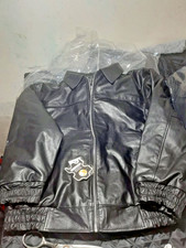 Handmade Black Leather Bomber