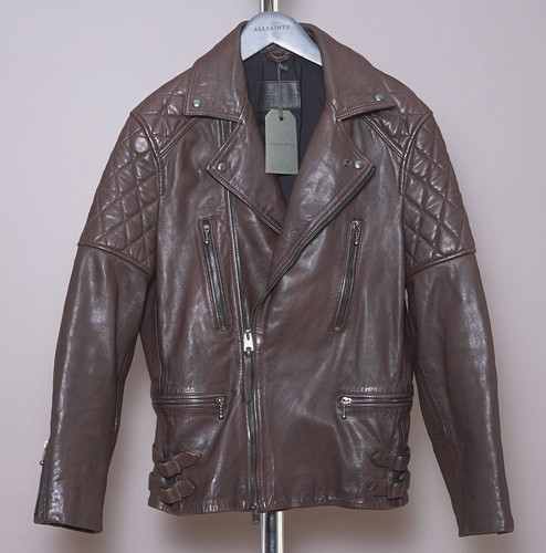 All saints leather jacket mens - all,