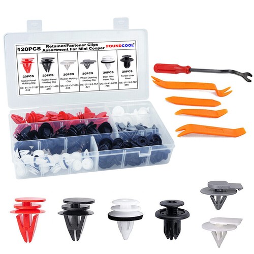 125pcs fasteners wheel arch - 125pcs,