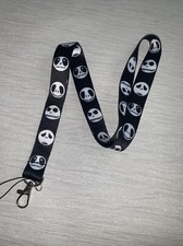 Nightmare Before Christmas Disney Inspired  Lanyard Neck Strap ID holder Keycard
