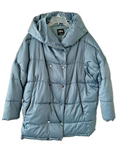 NWOT ZARA Women's Blue Puffer