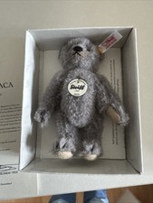 Steiff grey alpaca teddy - steiff,