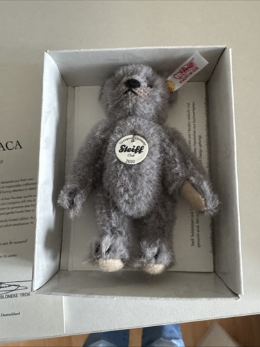 Steiff grey alpaca teddy - steiff,