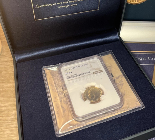 Rare 1911 proof gold - *rare*,