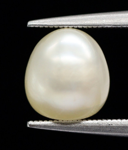 Natural saltwater pearl 6mm - natural,