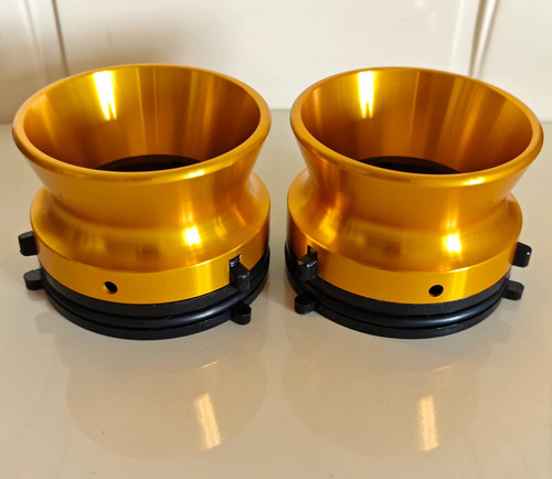 Inch gold nab hub - 2x,