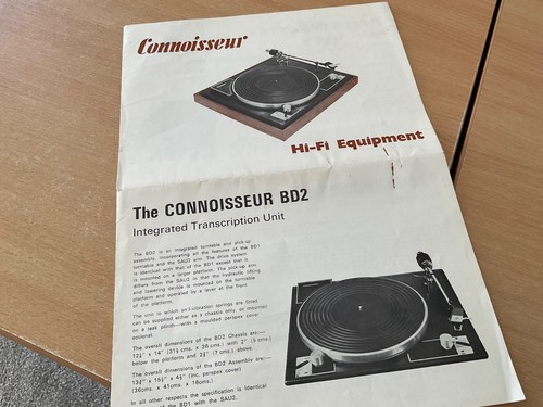 1970 connoiseur bd2 sau2 - 1970’s,