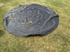 12ft Round Trampoline Mat ( Black) & Springs