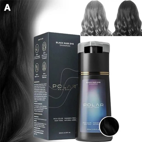 Polar hair dye shampoo - polar,