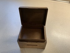 Old Wooden Musical Box In Working Condition.