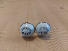 Laphroaig Scotch Whisky Vintage Cufflinks Love It/Hate It Design