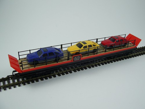 Hornby car transporter wagon - car,