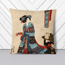 Plump Cushion Utagawa Toyokuni