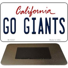 Go Giants Novelty Magnet Fridge Refrigerator Home Kitchen & Car