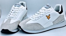 Lyle & Scott White Leather