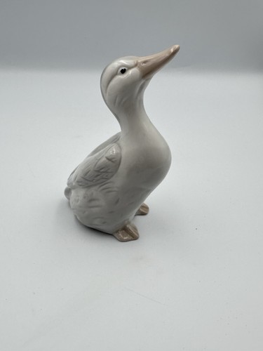 Vintage ceramic duck figurine - duck,