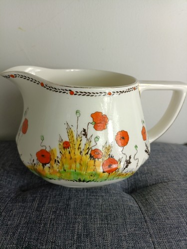 Antique crown ducal poppies - ducal,
