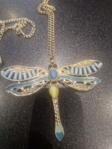 Dragonfly pendant necklace - pendant,
