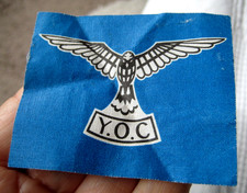 YOC RSPB Young Ornithologists Club rare vintage iron on cloth patch BADGE