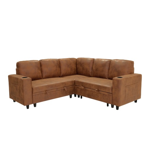 Modern shaped convertible - modern, l-shaped