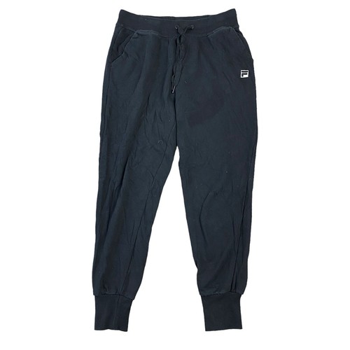 Fila black joggers - black, cuffed