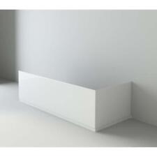 Bathroom Bath Panel Linx Wooden Front End Set Adjustable White MDF 1700 / 750mm