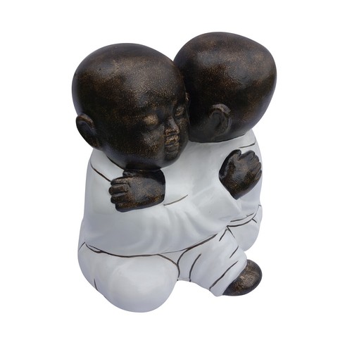 Shaolin monks statue - shaolin, indoor