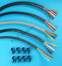 7, 8 & 12 Core Cables & Clips for Towing Trailers Caravans Motor Homes