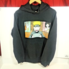 Naruto Shippuden Ichiraku Ramen Shop Hoodie – Men’s S –  Black Anime Pullover