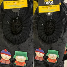 South Park Ren stimpy men Cosy Slipper Socks PRIMARK UK 6-12 New Tag license